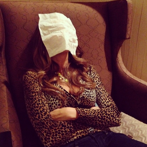 Sofia Vergara, Napping, Instagram Sofia Vergara, Napping, Instagram